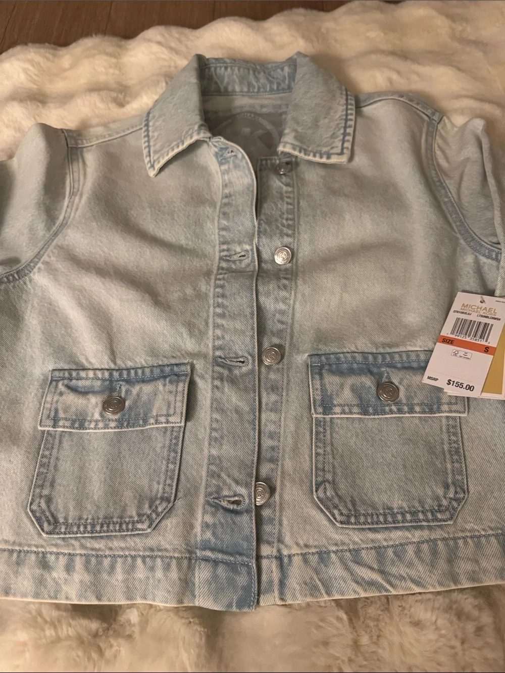 Michel Kors jeans jacket (Brand New with Tag)